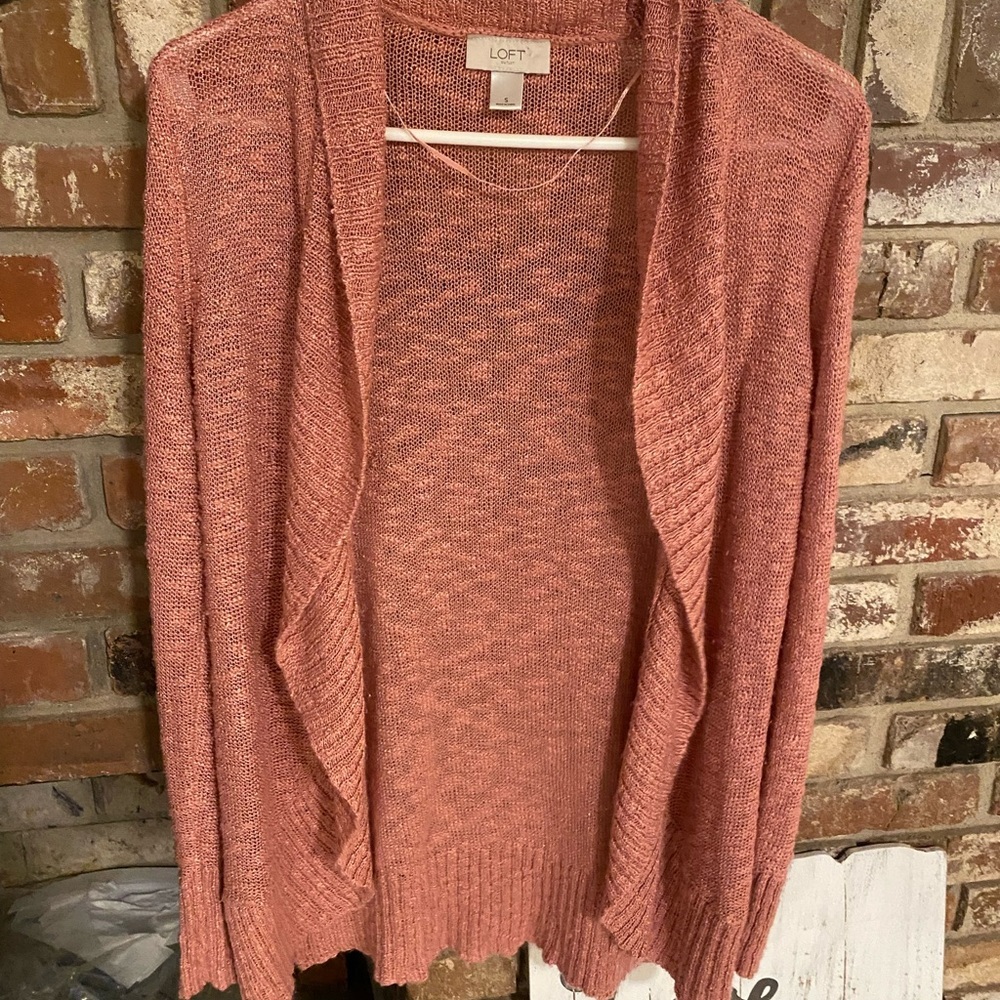 LOFT Women's Rose Cardigan